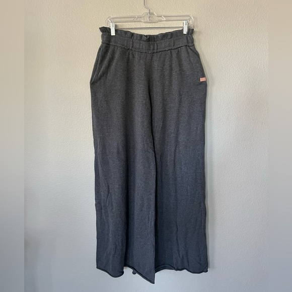 LUNYA Cozy Cotton Silk Relaxed Ankle Sweatpants in Heather Gray Womens Size M - Picture 2 of 15